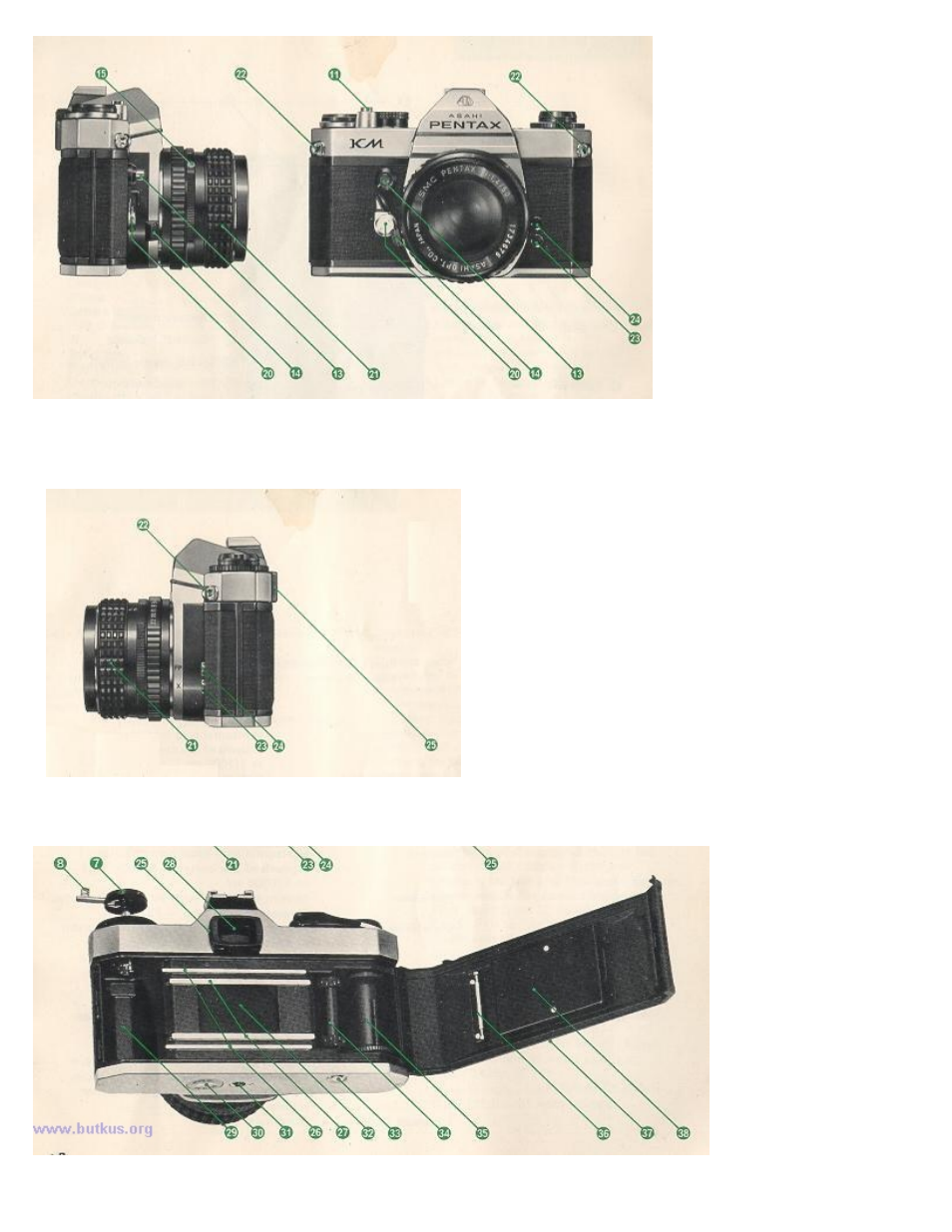 Pentax KM Camera User Manual | Page 3 / 18
