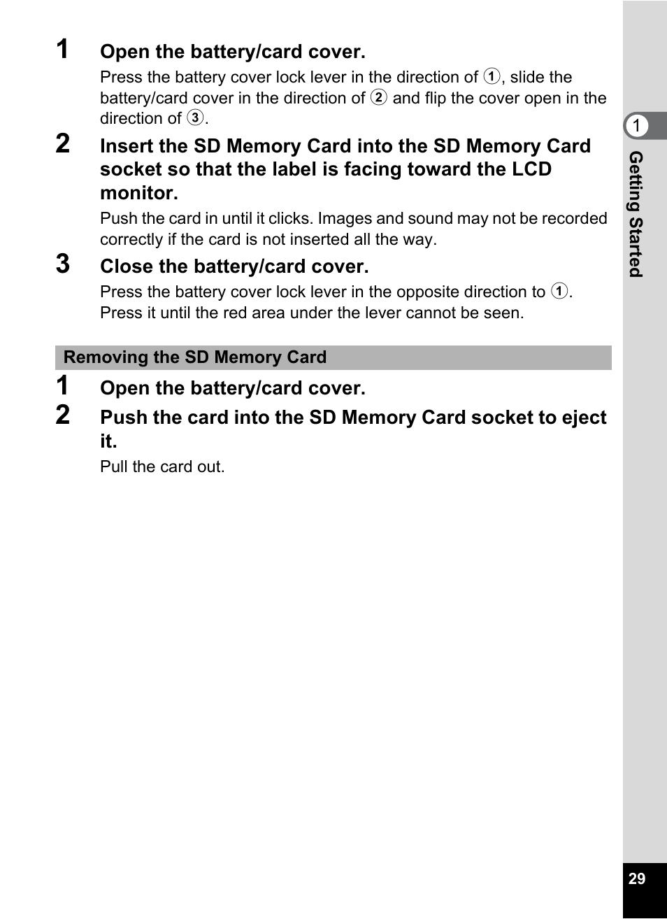 Pentax Optio W20 User Manual | Page 31 / 208