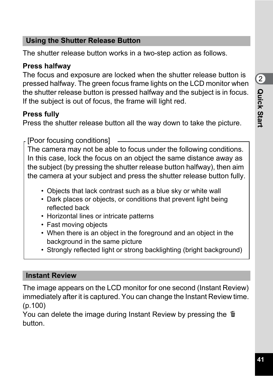 Pentax Optio W20 User Manual | Page 43 / 208