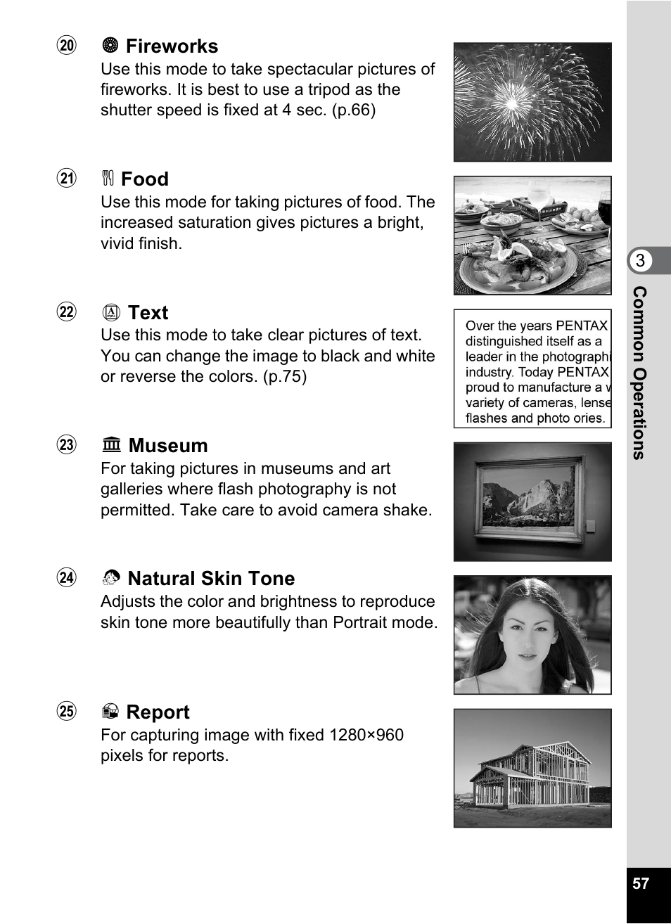 Pentax Optio W20 User Manual | Page 59 / 208