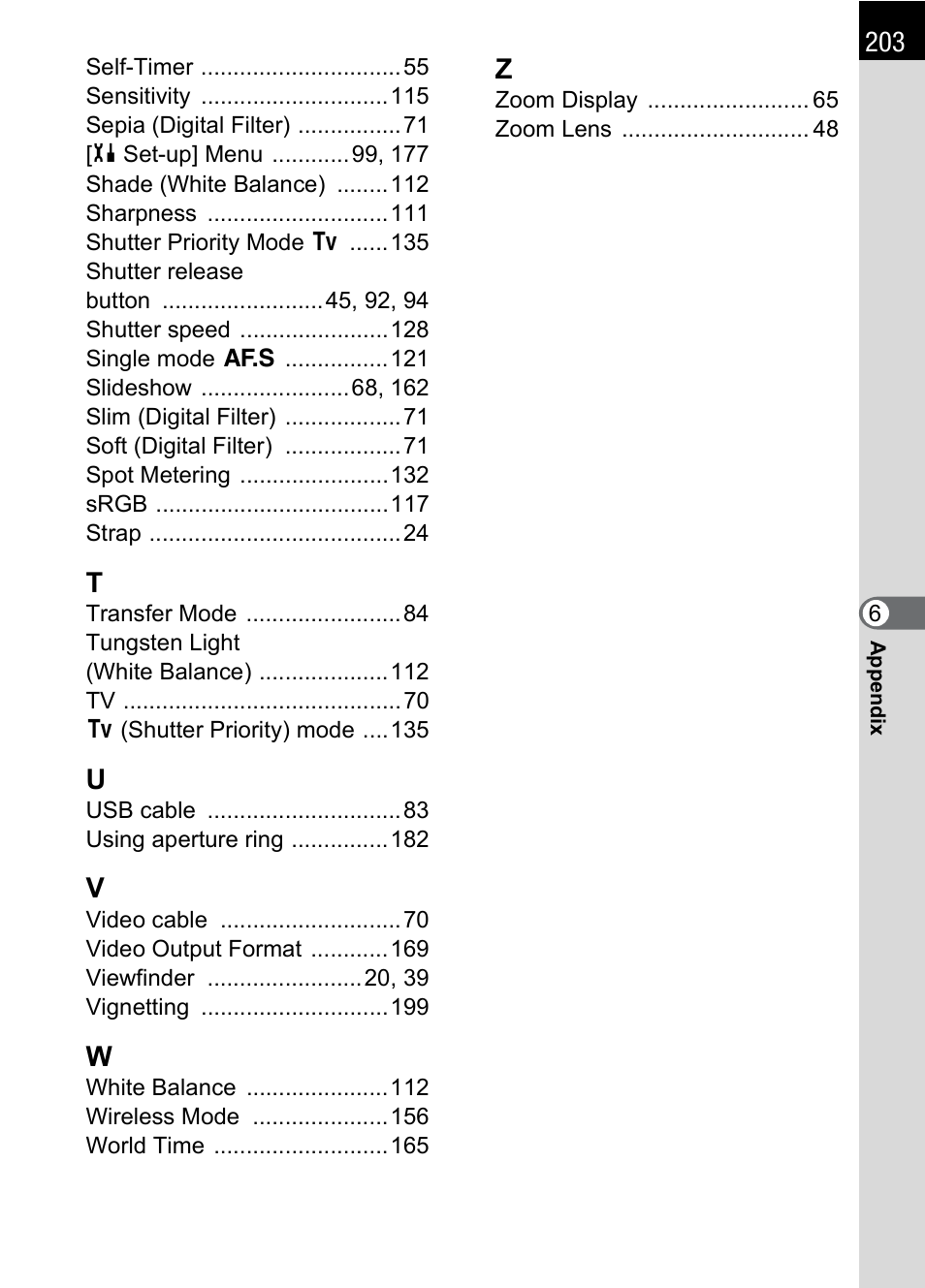Pentax IST DS2 User Manual | Page 205 / 212