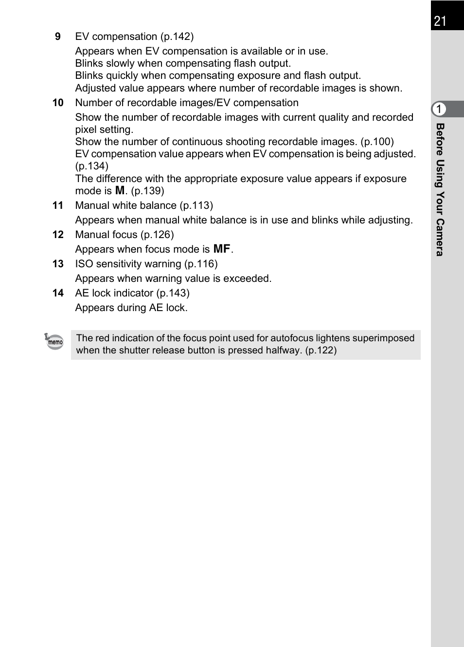 Pentax IST DS2 User Manual | Page 23 / 212