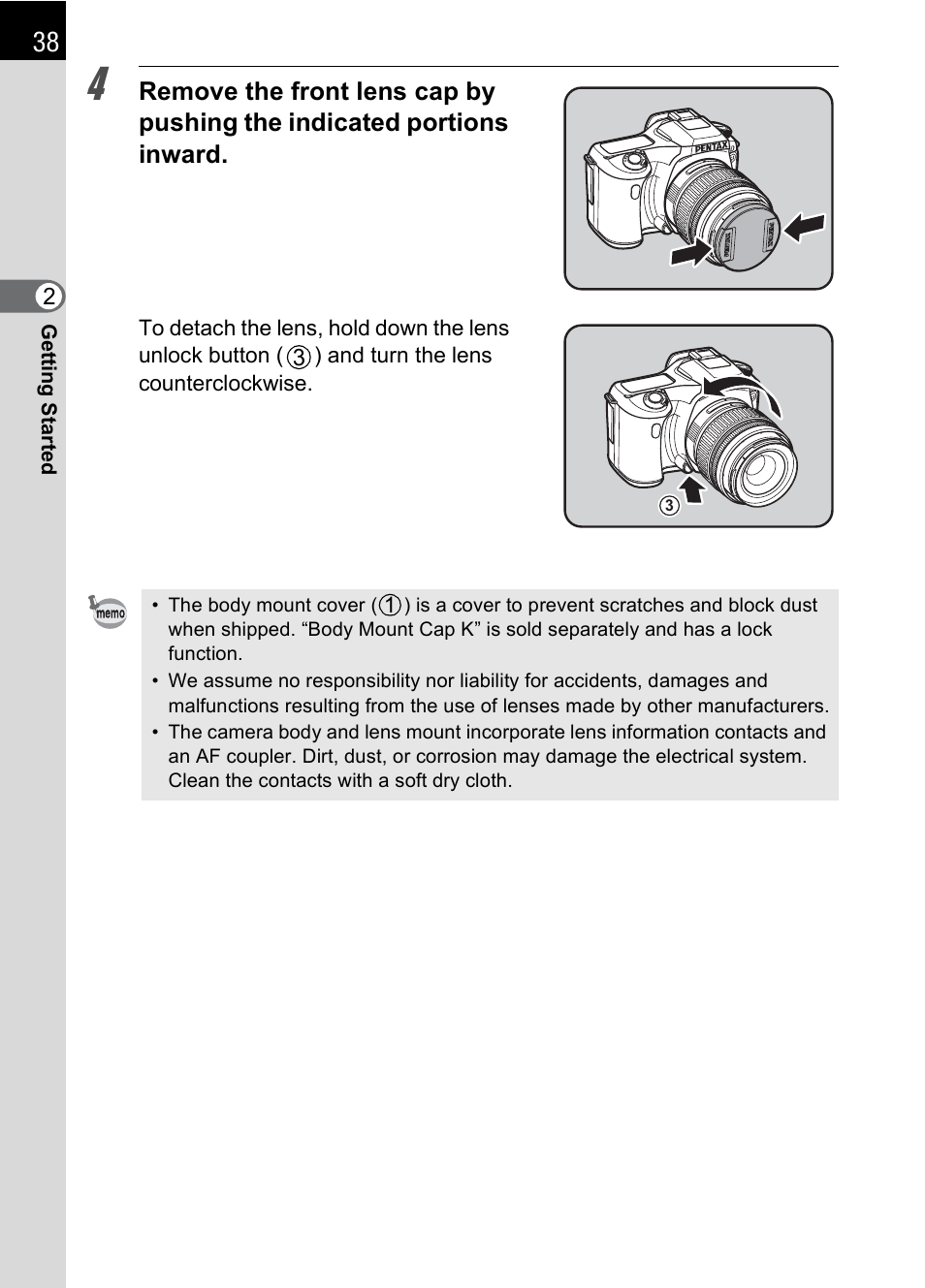 Pentax IST DS2 User Manual | Page 40 / 212