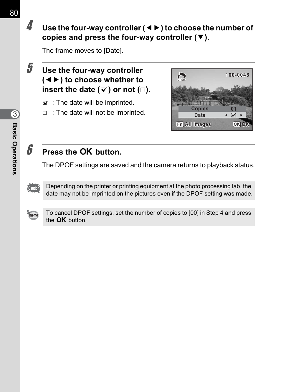 Press the 4 button | Pentax IST DS2 User Manual | Page 82 / 212