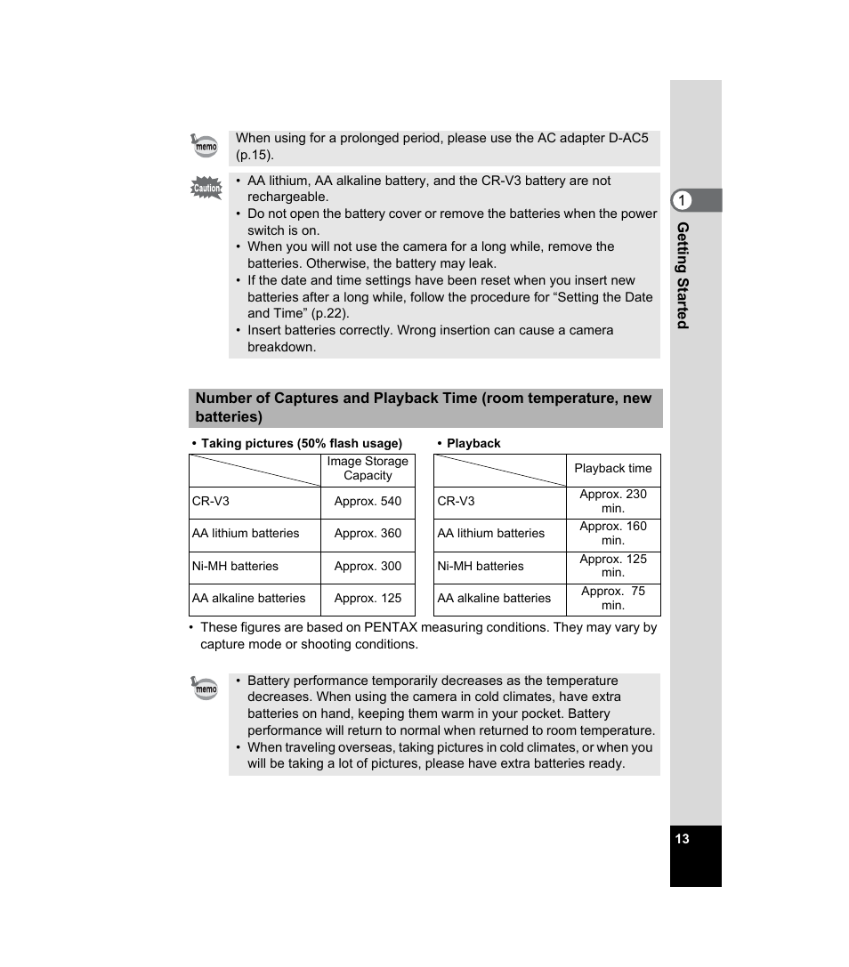 Pentax 33WR User Manual | Page 15 / 116