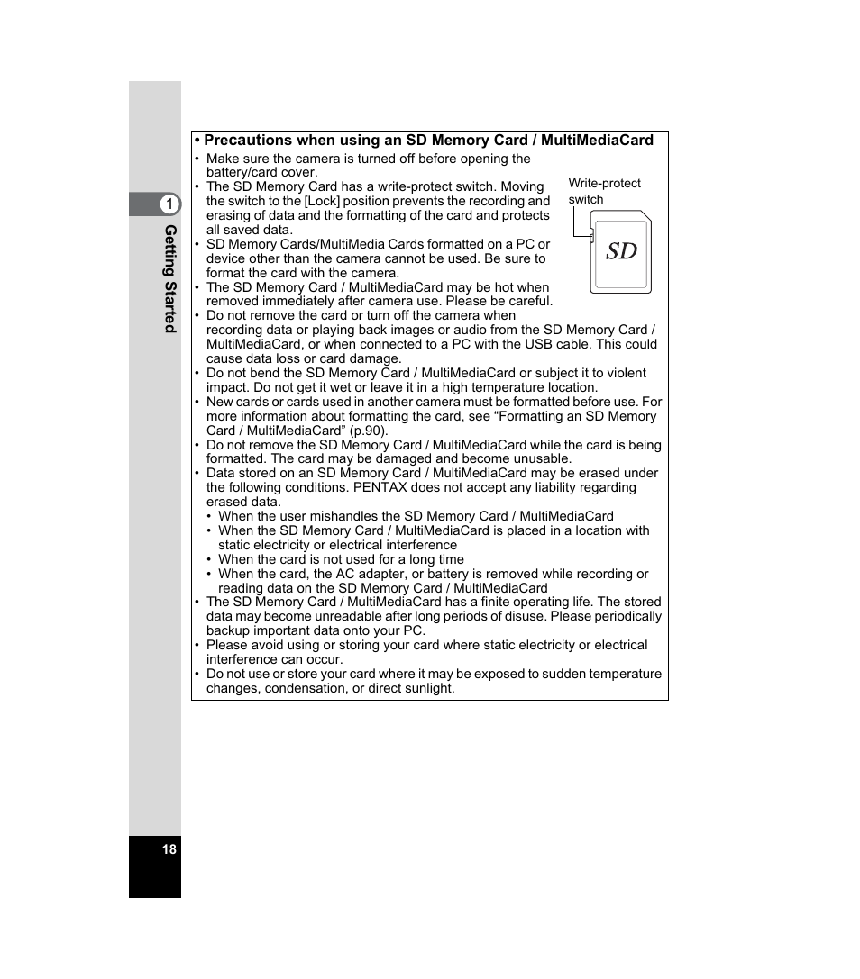Pentax 33WR User Manual | Page 20 / 116