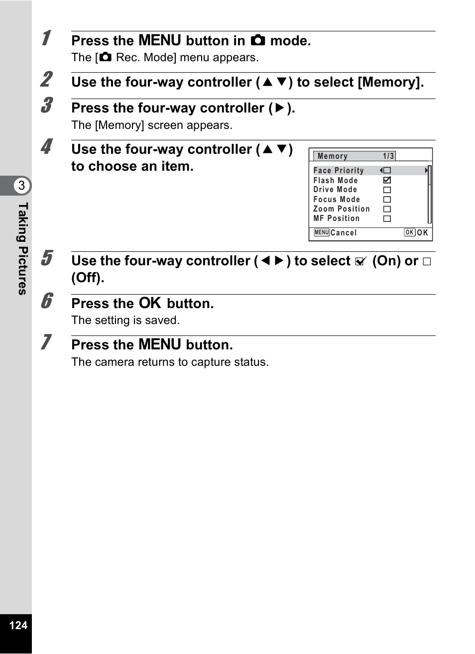 Pentax Optio P70 User Manual | Page 126 / 256