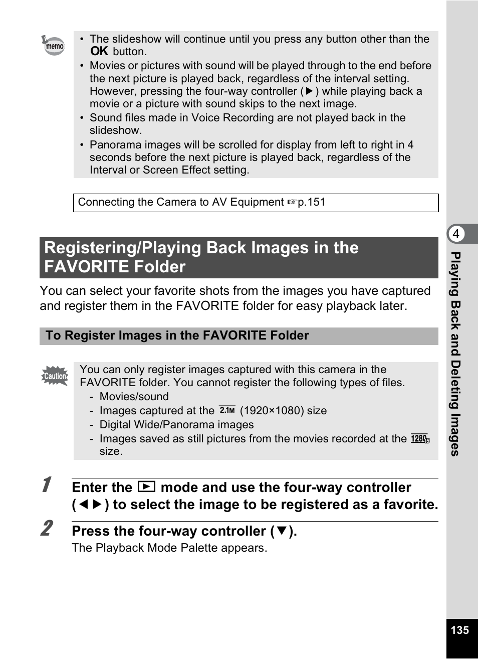 Ots (p.135), P.135 | Pentax Optio P70 User Manual | Page 137 / 256