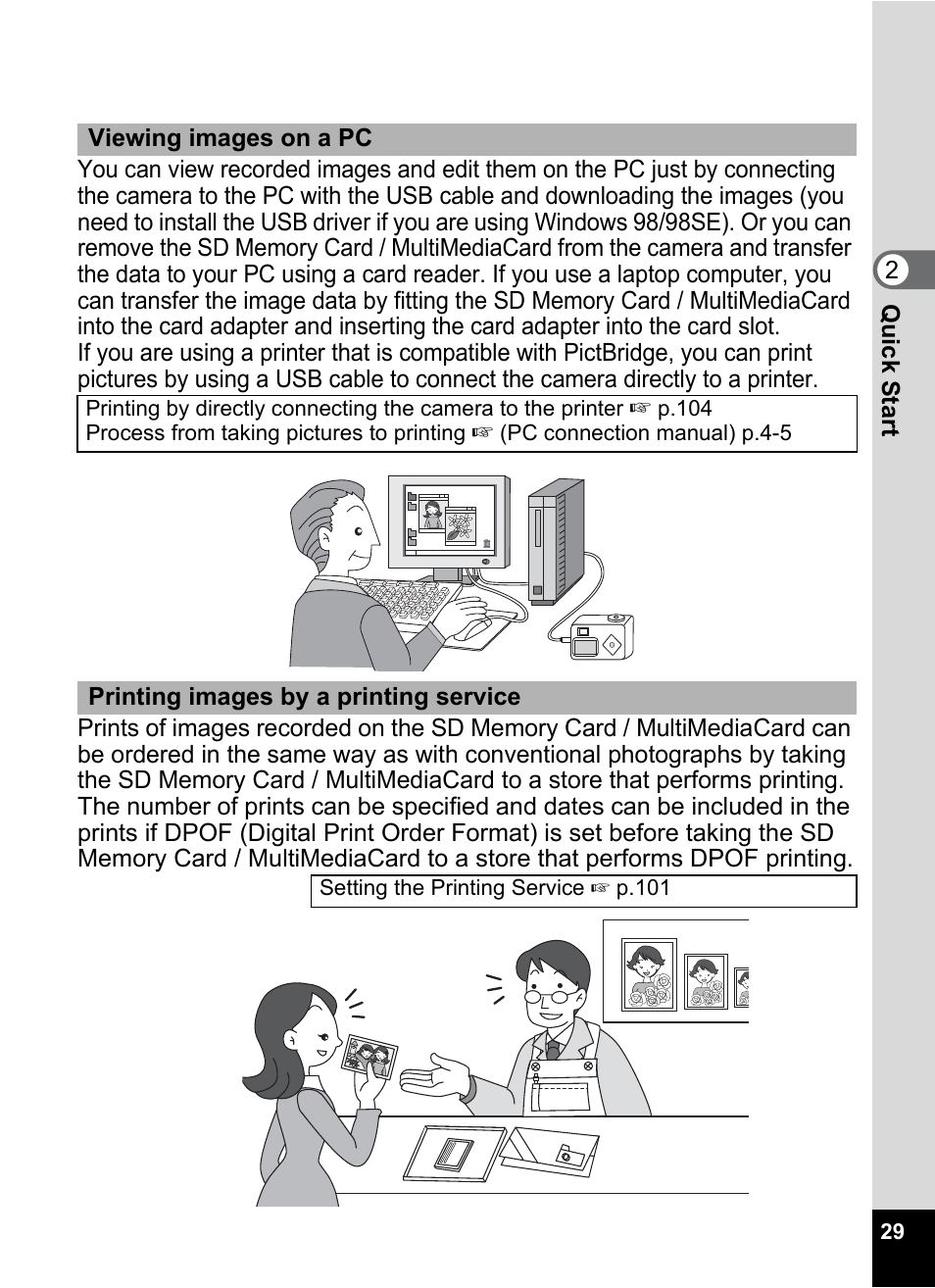 Pentax Optio 555 User Manual | Page 31 / 144