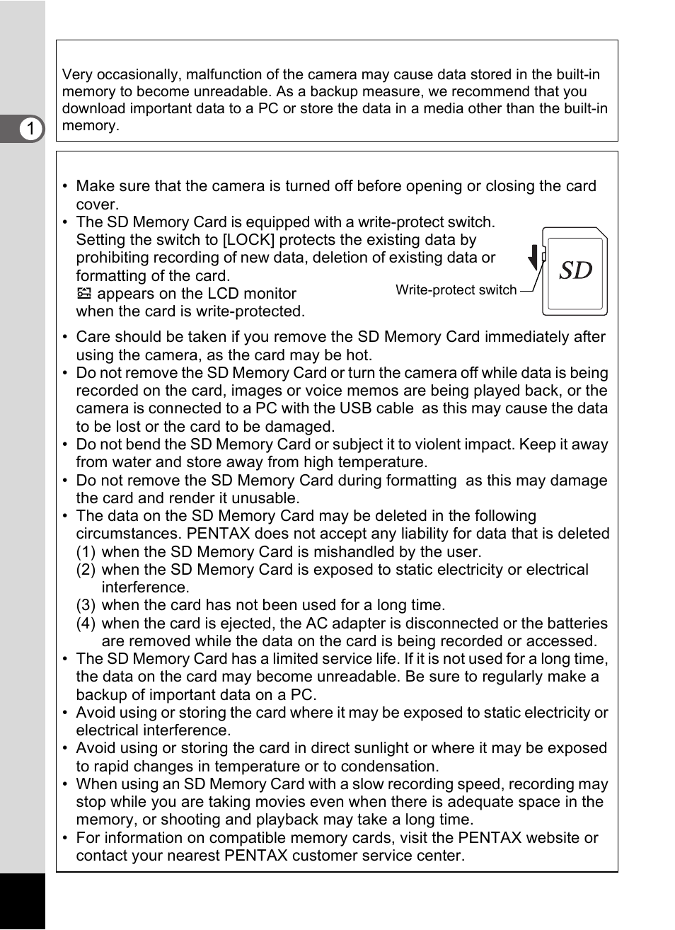 Pentax Optio S60 User Manual | Page 24 / 153