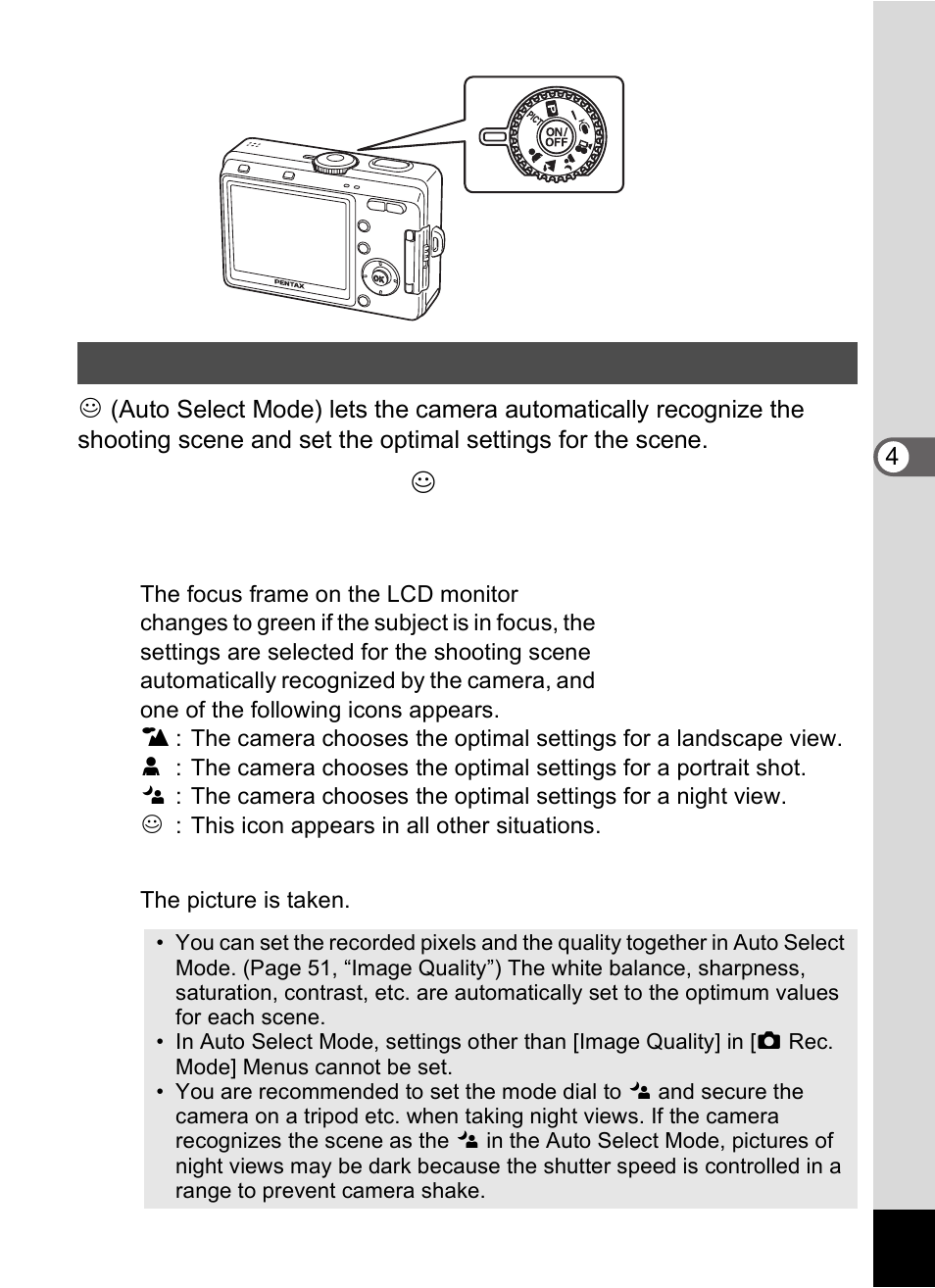 Pentax Optio S60 User Manual | Page 51 / 153