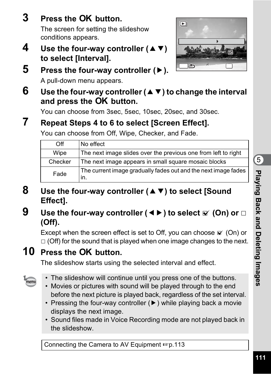 Pentax Optio WP User Manual | Page 113 / 188