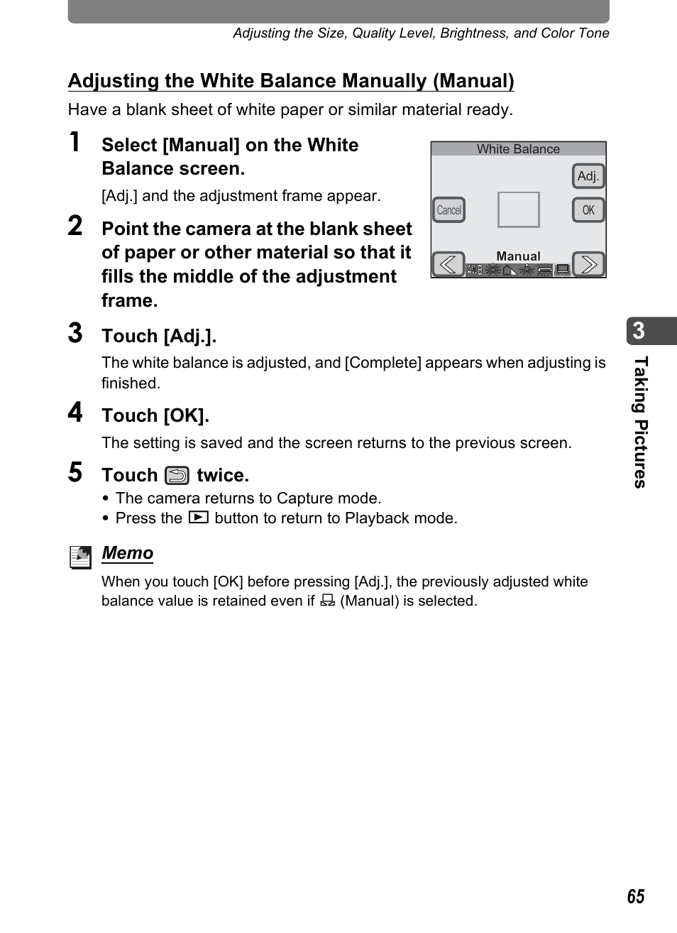 Pentax Optio T30 User Manual | Page 67 / 192