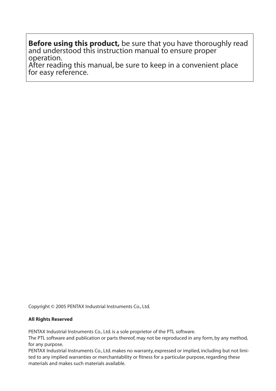 Pentax R-315EX(NX) User Manual | Page 2 / 80