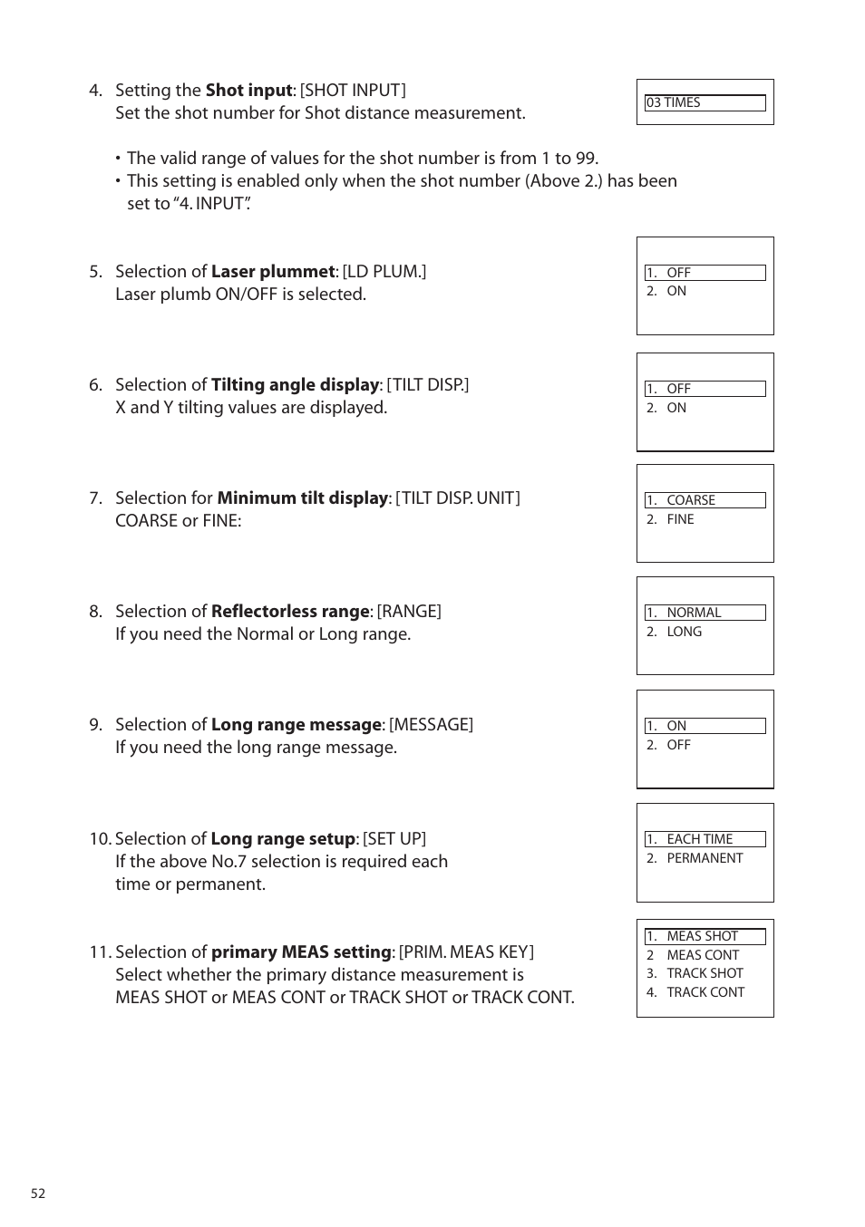 Pentax R-315EX(NX) User Manual | Page 52 / 80