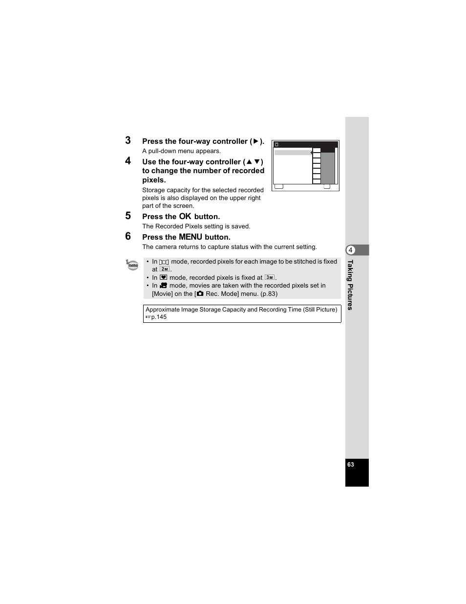 Pentax Optio E50 User Manual | Page 65 / 159