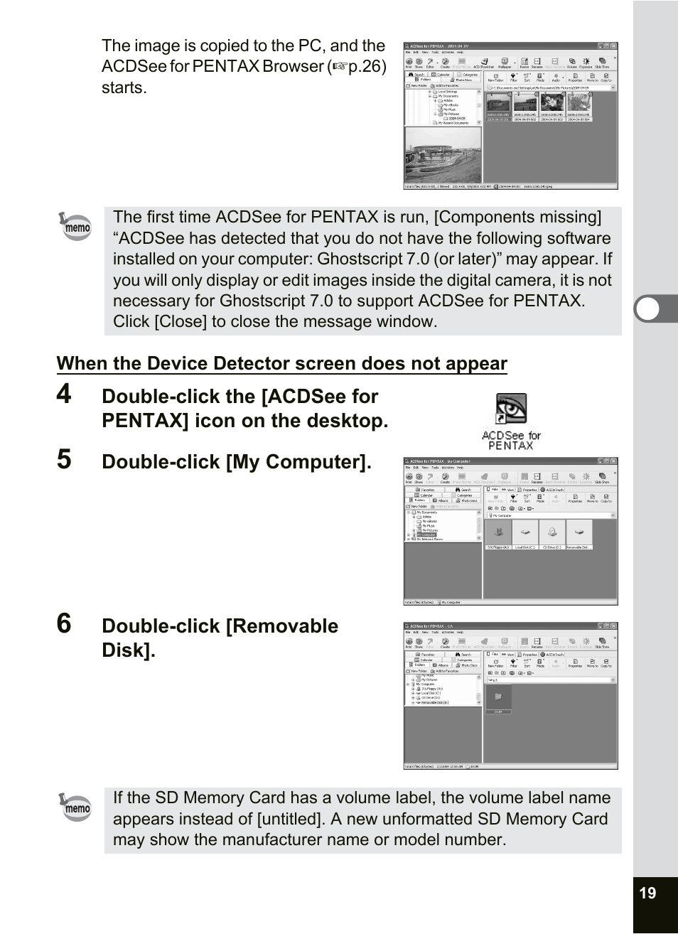 Pentax Optio SV User Manual | Page 21 / 68