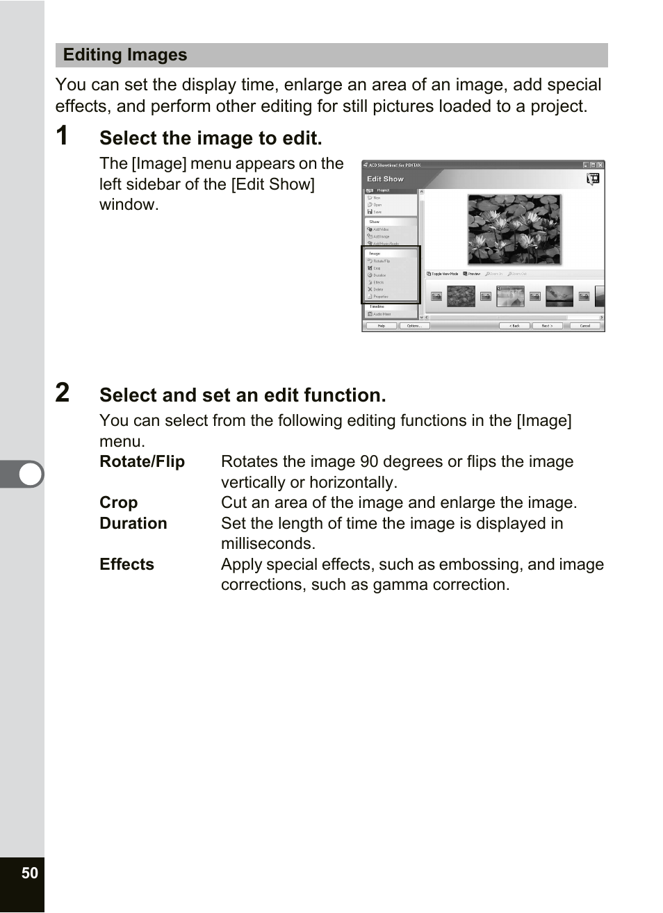 Pentax Optio SV User Manual | Page 52 / 68