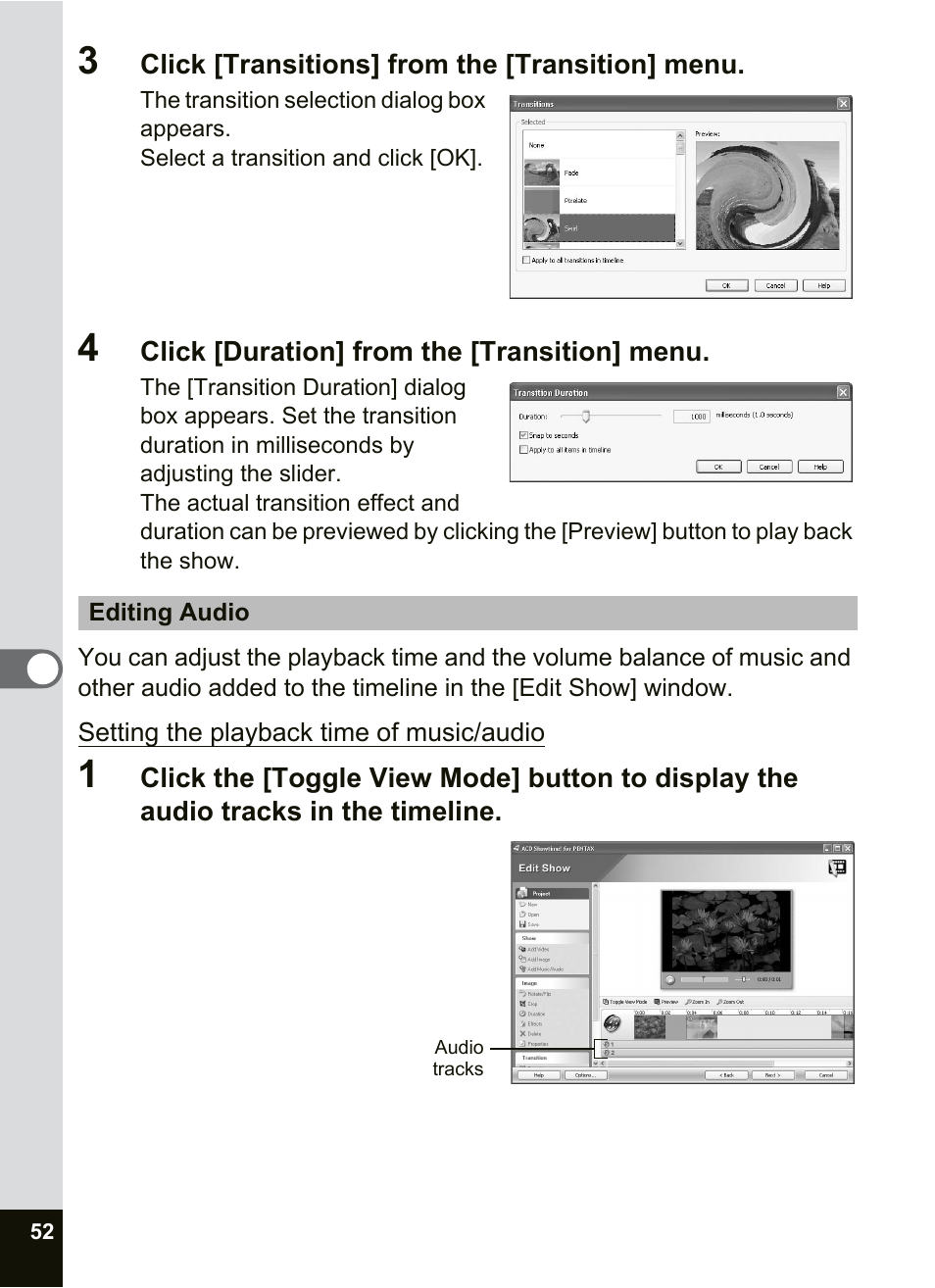 Pentax Optio SV User Manual | Page 54 / 68