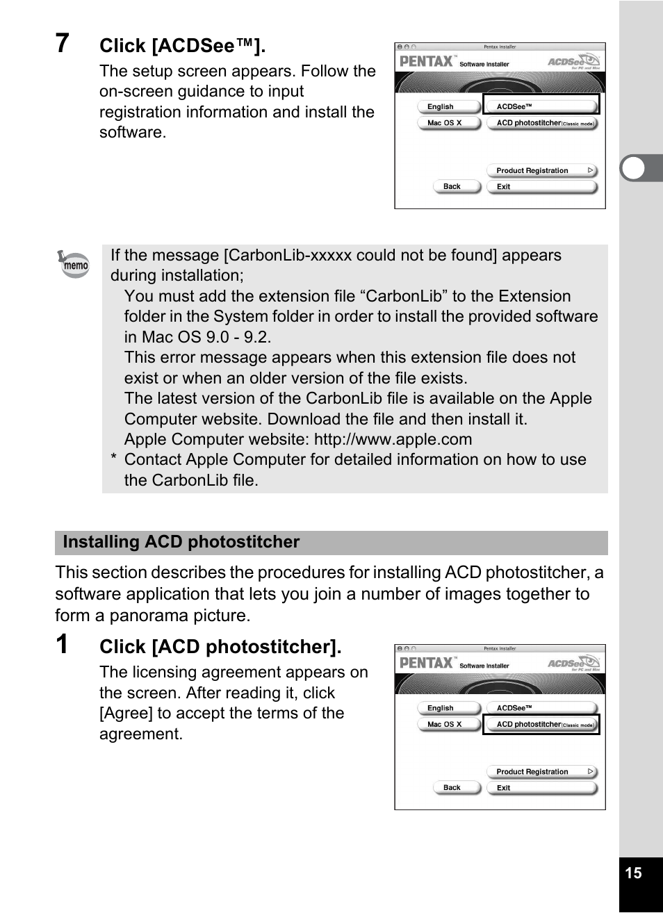 Pentax Optio S5i User Manual | Page 17 / 72