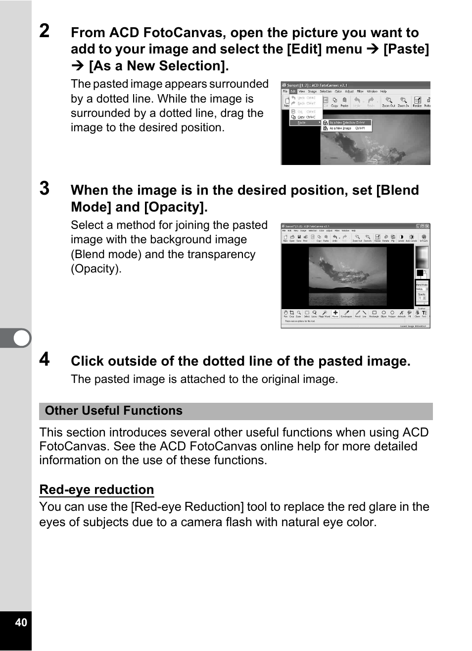 Pentax Optio S5i User Manual | Page 42 / 72