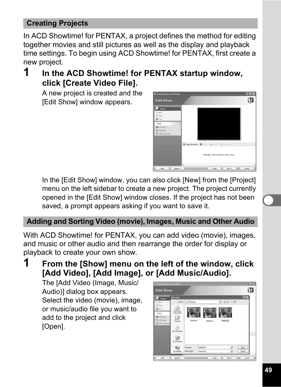 Pentax Optio S5i User Manual | Page 51 / 72