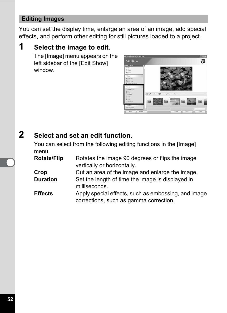 Pentax Optio S5i User Manual | Page 54 / 72