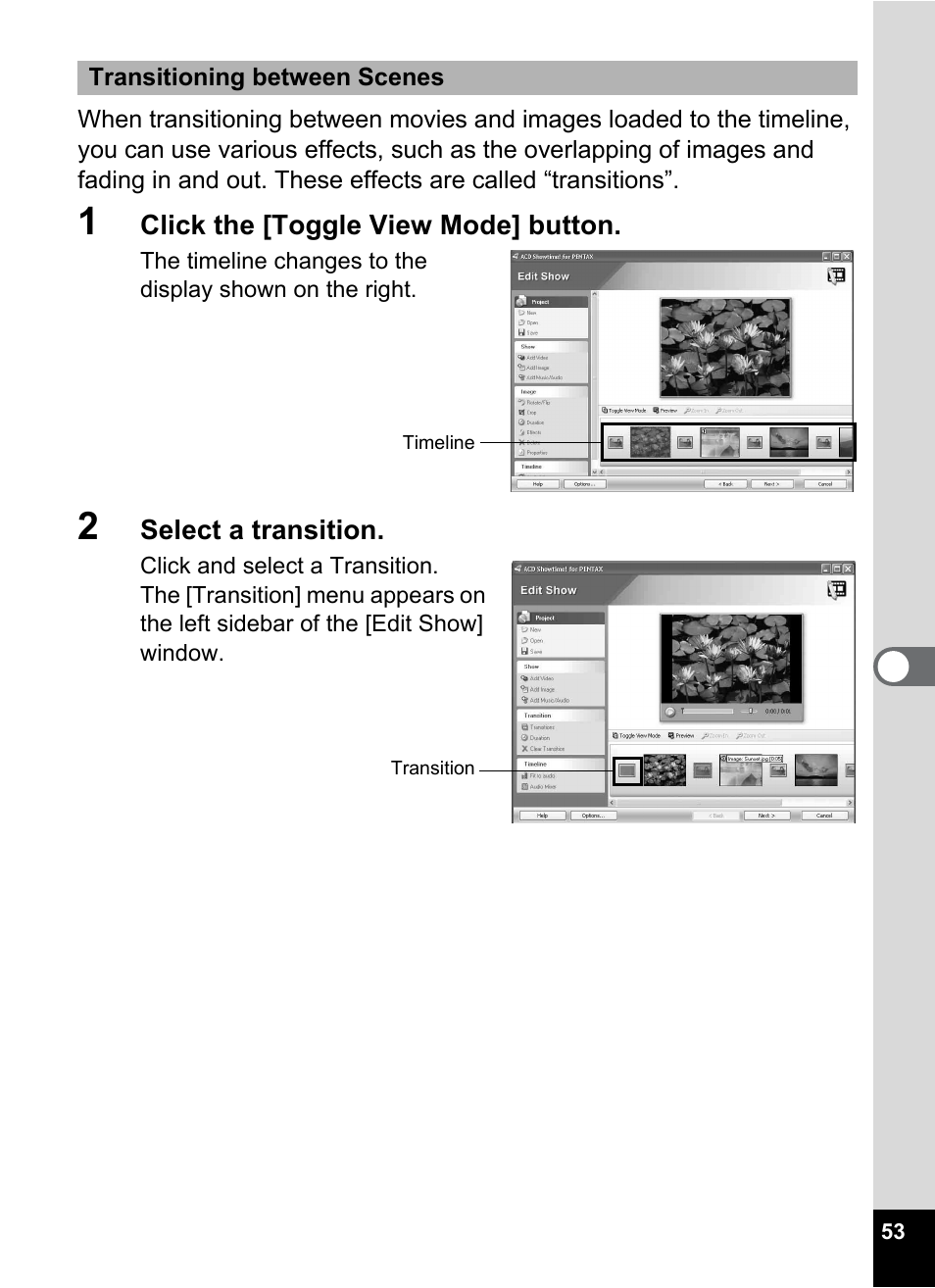 Pentax Optio S5i User Manual | Page 55 / 72