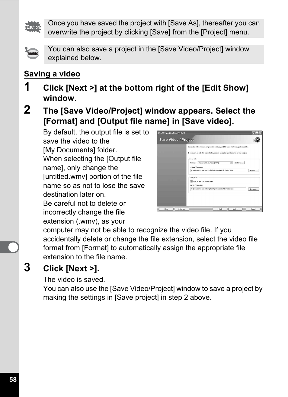 Pentax Optio S5i User Manual | Page 60 / 72