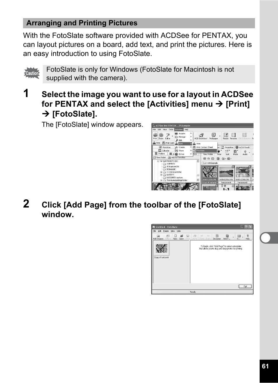 Pentax Optio S5i User Manual | Page 63 / 72