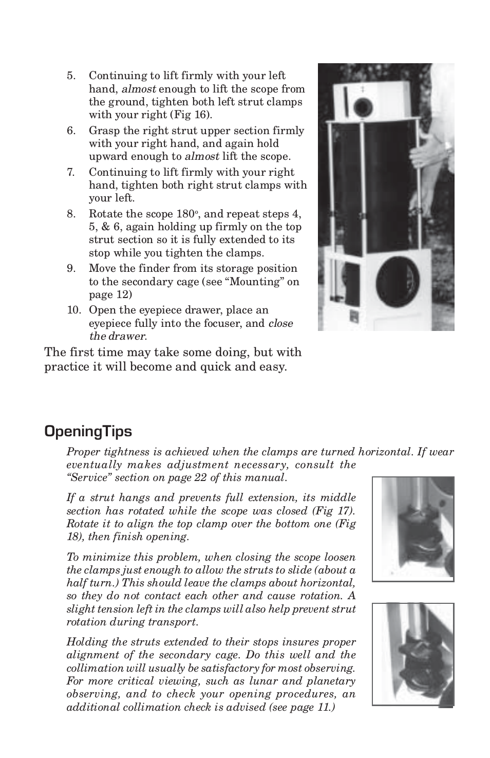 Openingtips | Pentax 10 User Manual | Page 9 / 24