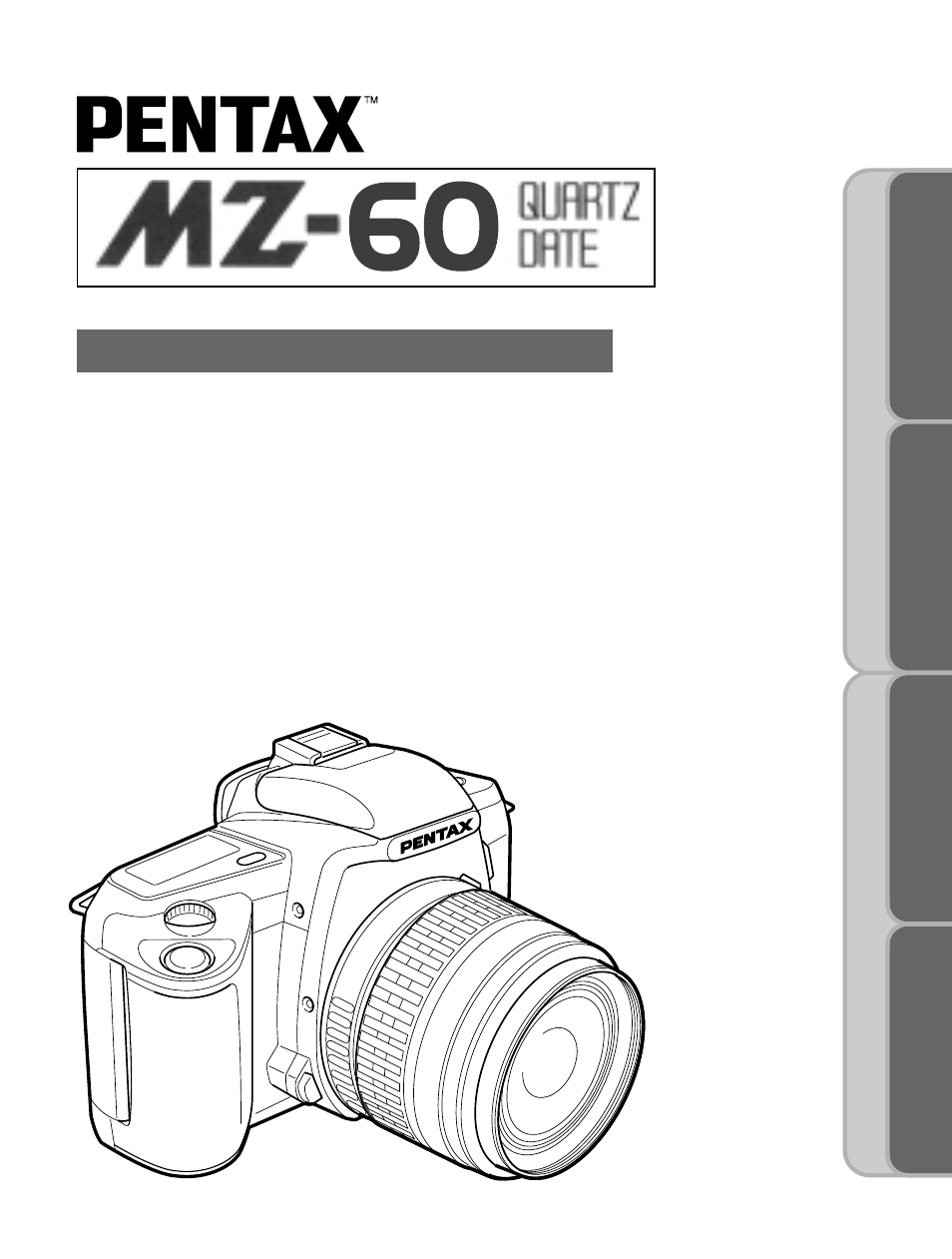 Pentax MZ-60 User Manual | 118 pages