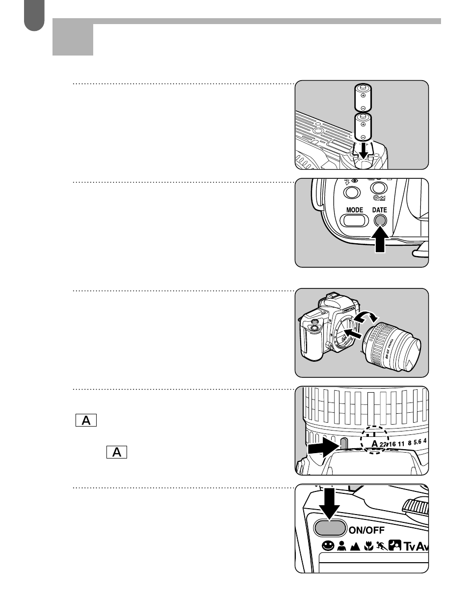 Quick and easy shooting | Pentax MZ-60 User Manual | Page 14 / 118