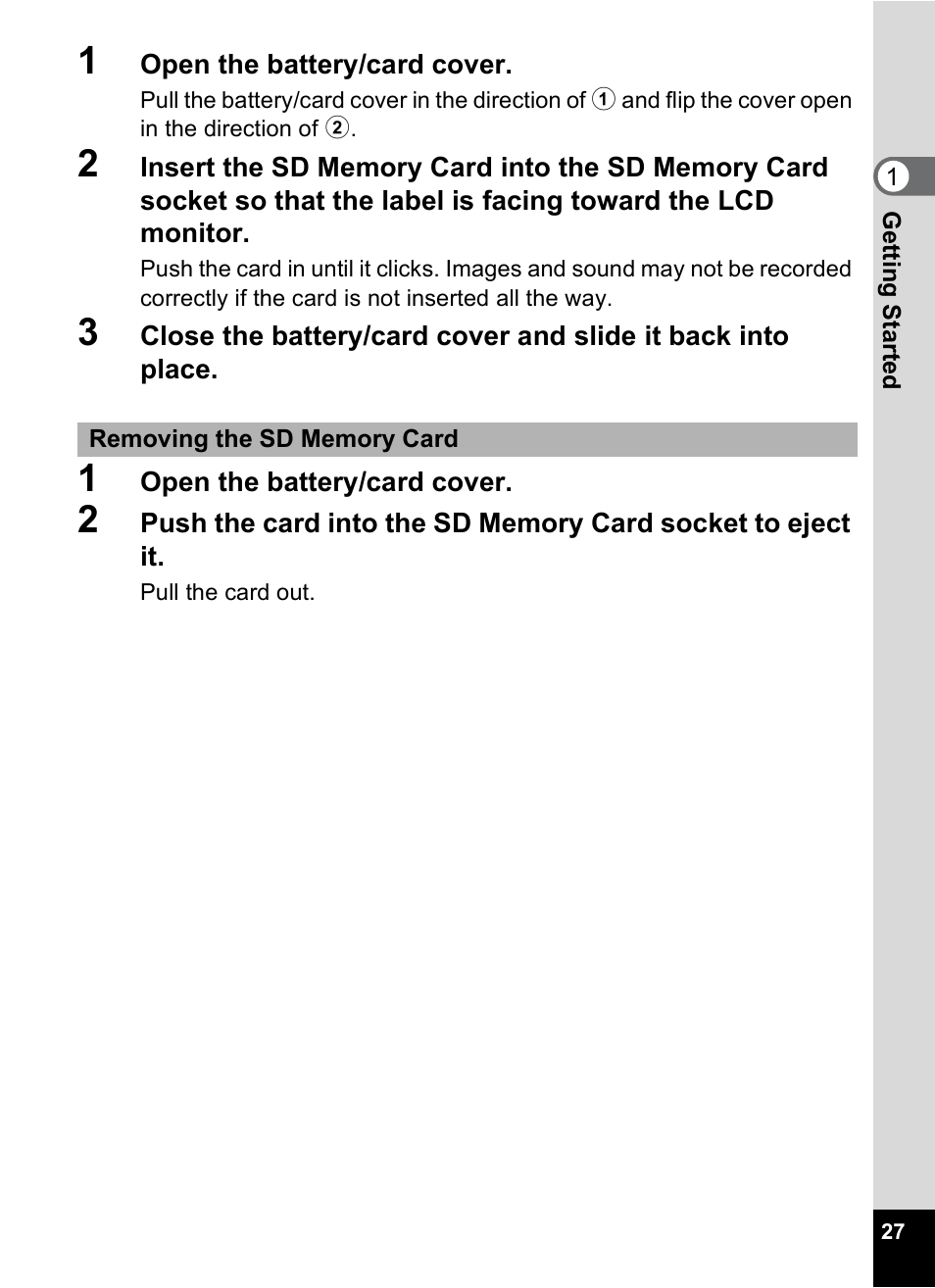 Pentax Optio M20 User Manual | Page 29 / 192