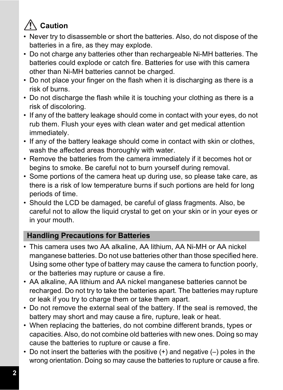 Pentax Optio M20 User Manual | Page 4 / 192