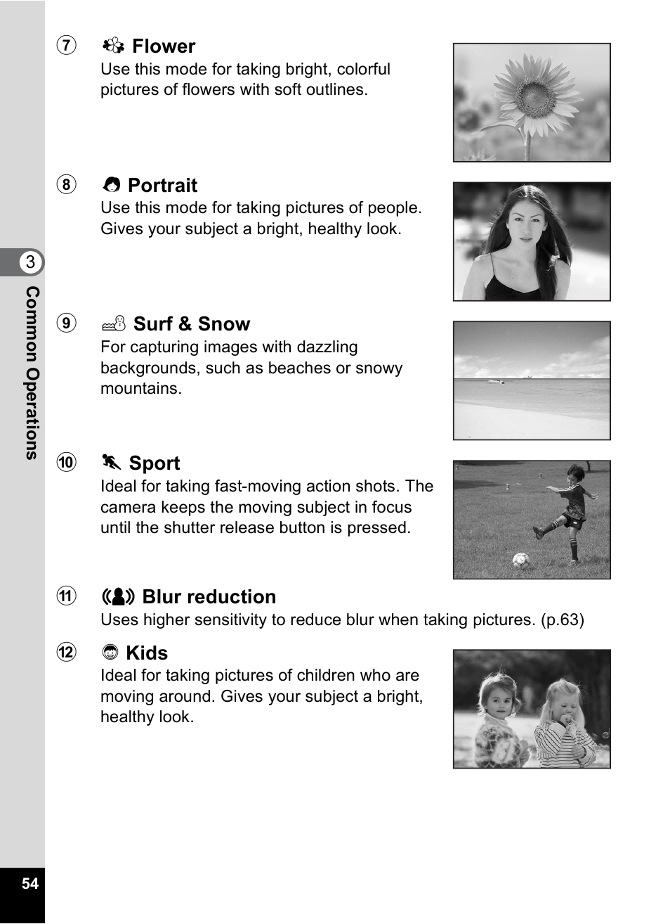 Pentax Optio M20 User Manual | Page 56 / 192