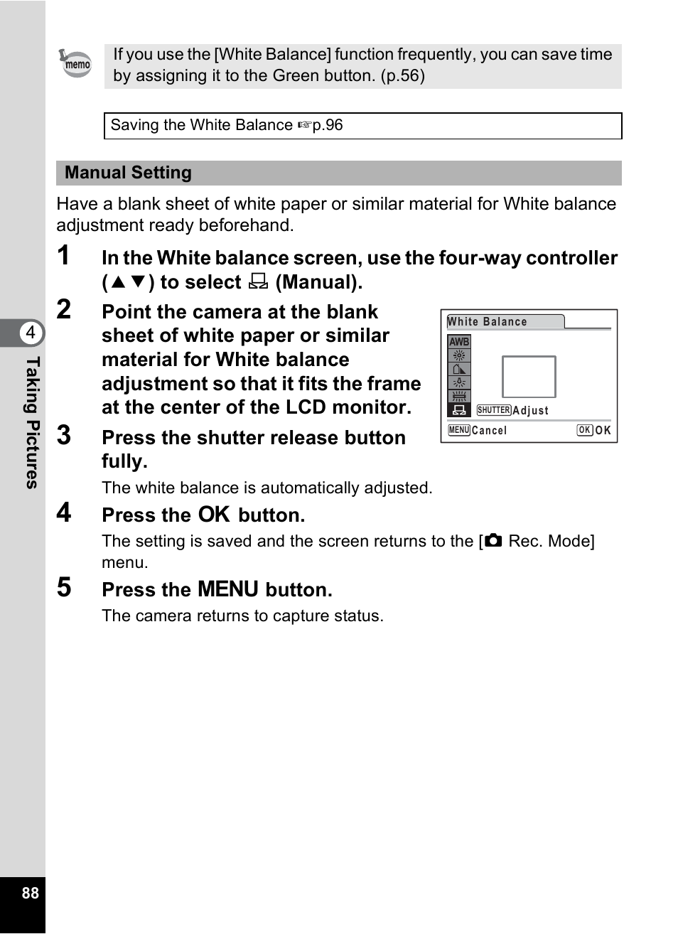 Pentax Optio M20 User Manual | Page 90 / 192