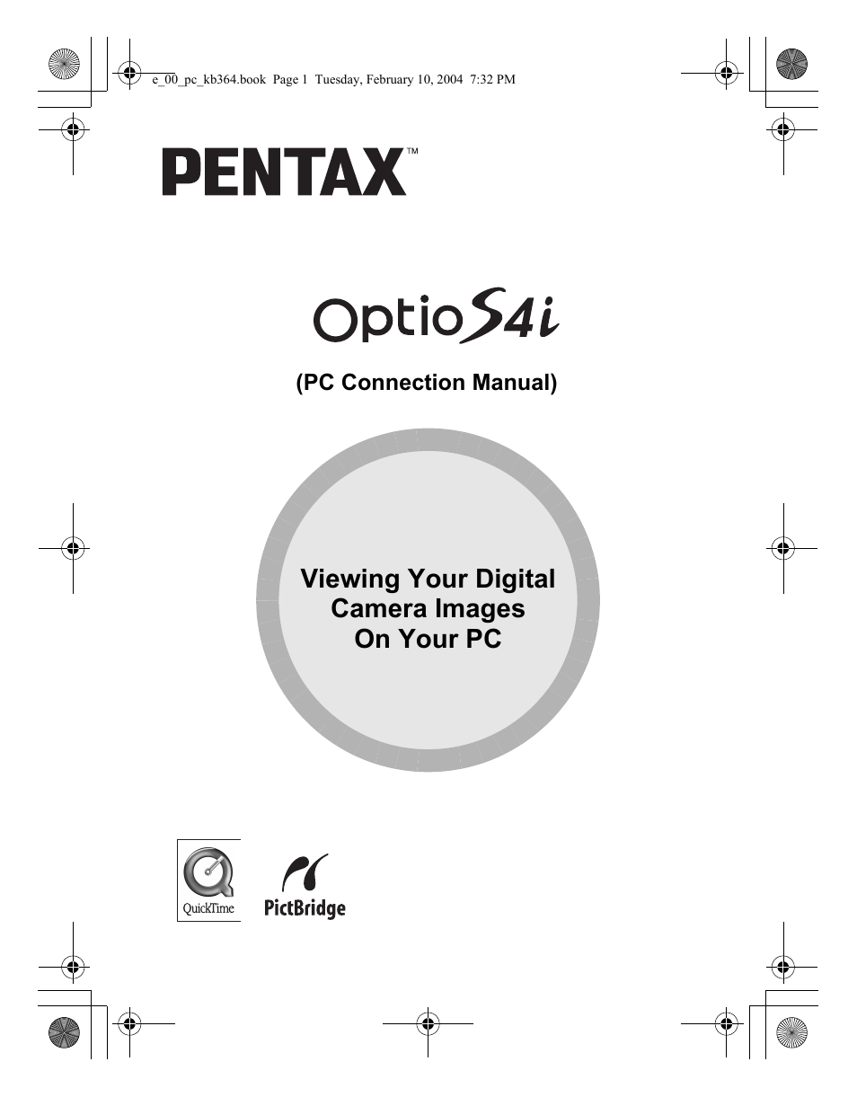 Pentax Optio S4i User Manual | 48 pages