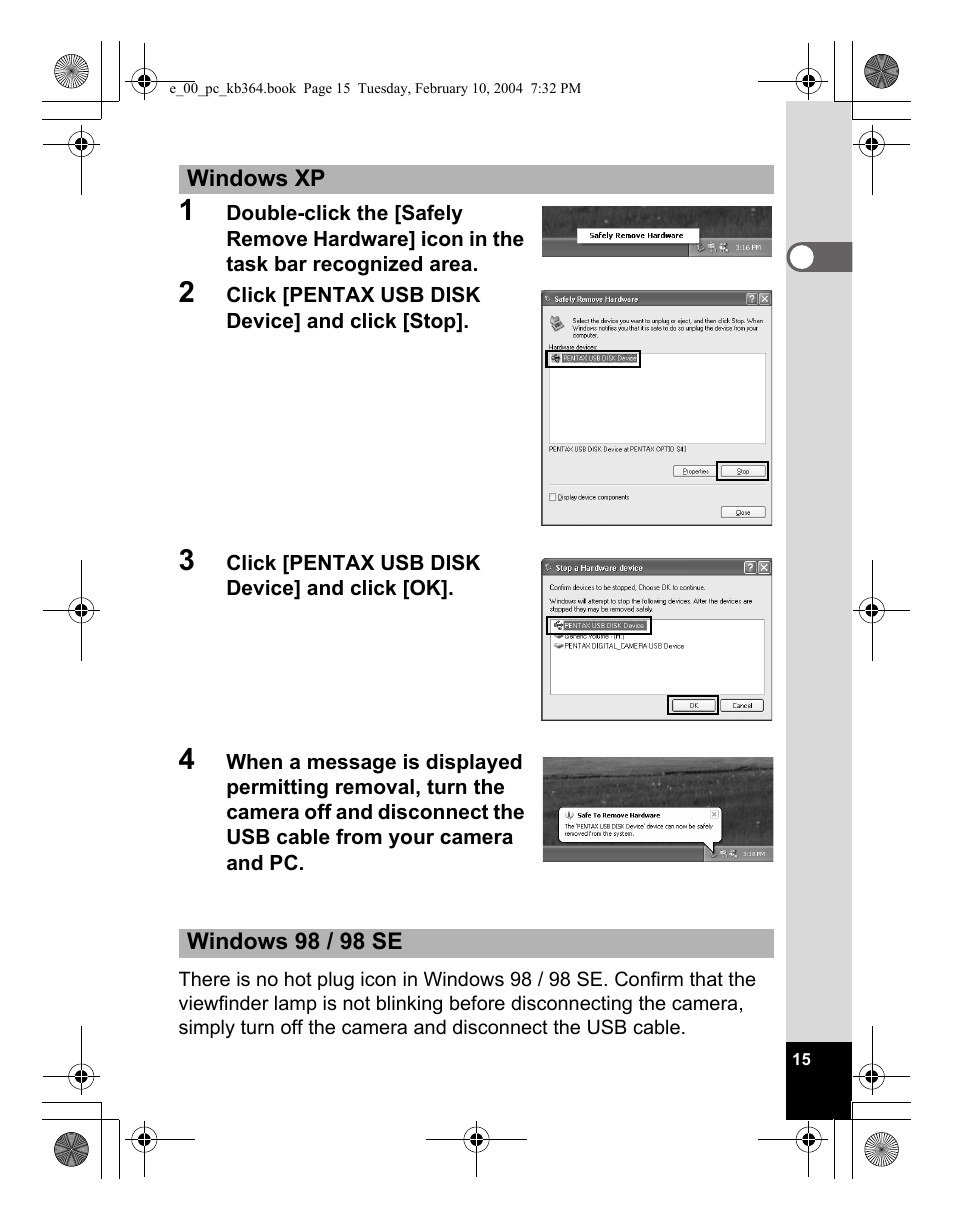 Pentax Optio S4i User Manual | Page 17 / 48