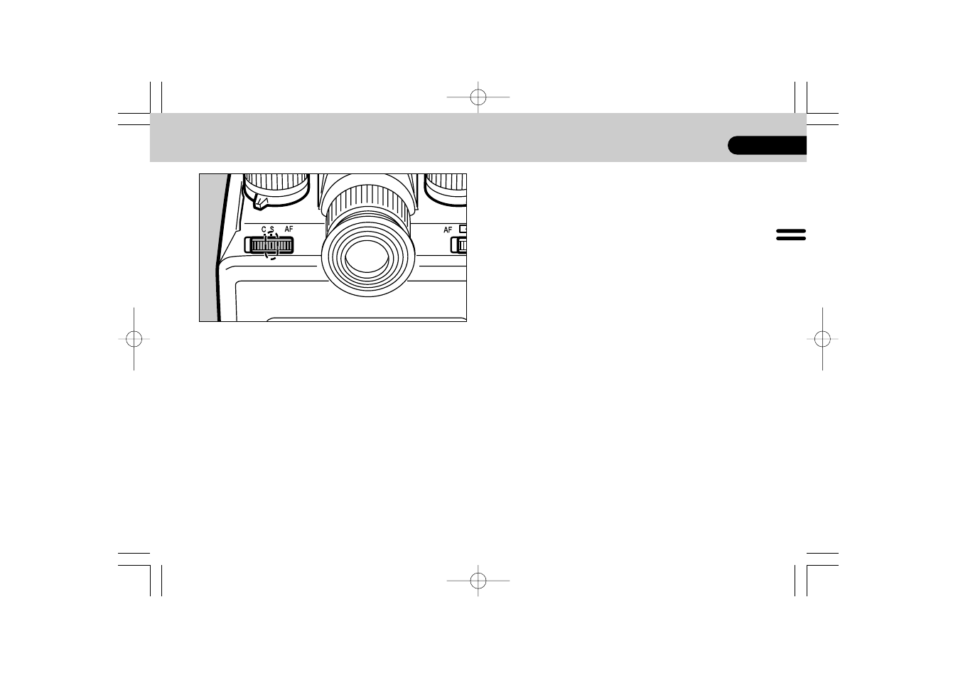 Using the single af mode | Pentax 645N2 User Manual | Page 35 / 98