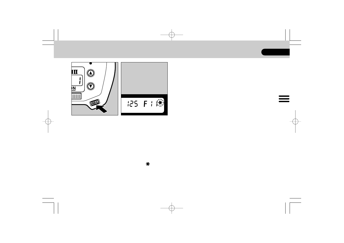Using ae lock | Pentax 645N2 User Manual | Page 59 / 98