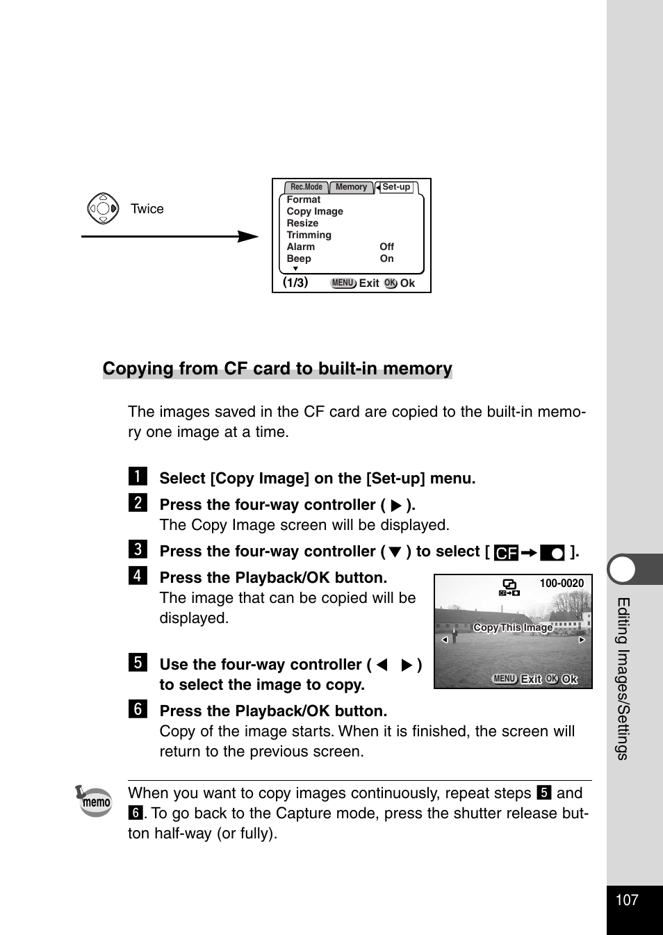 Pentax Optio 430RS User Manual | Page 109 / 138