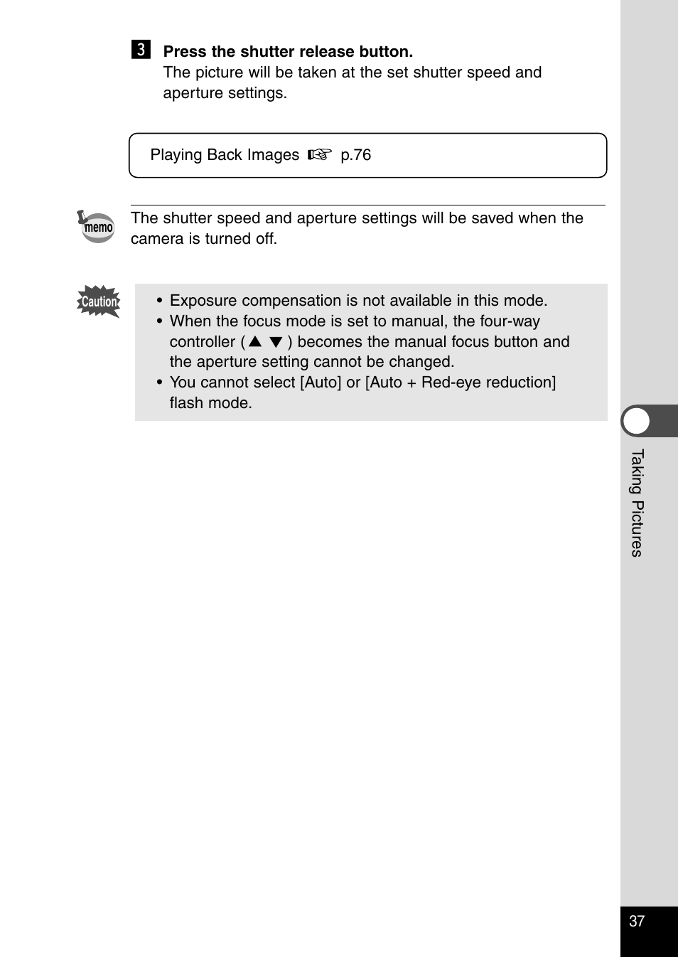 Pentax Optio 430RS User Manual | Page 39 / 138