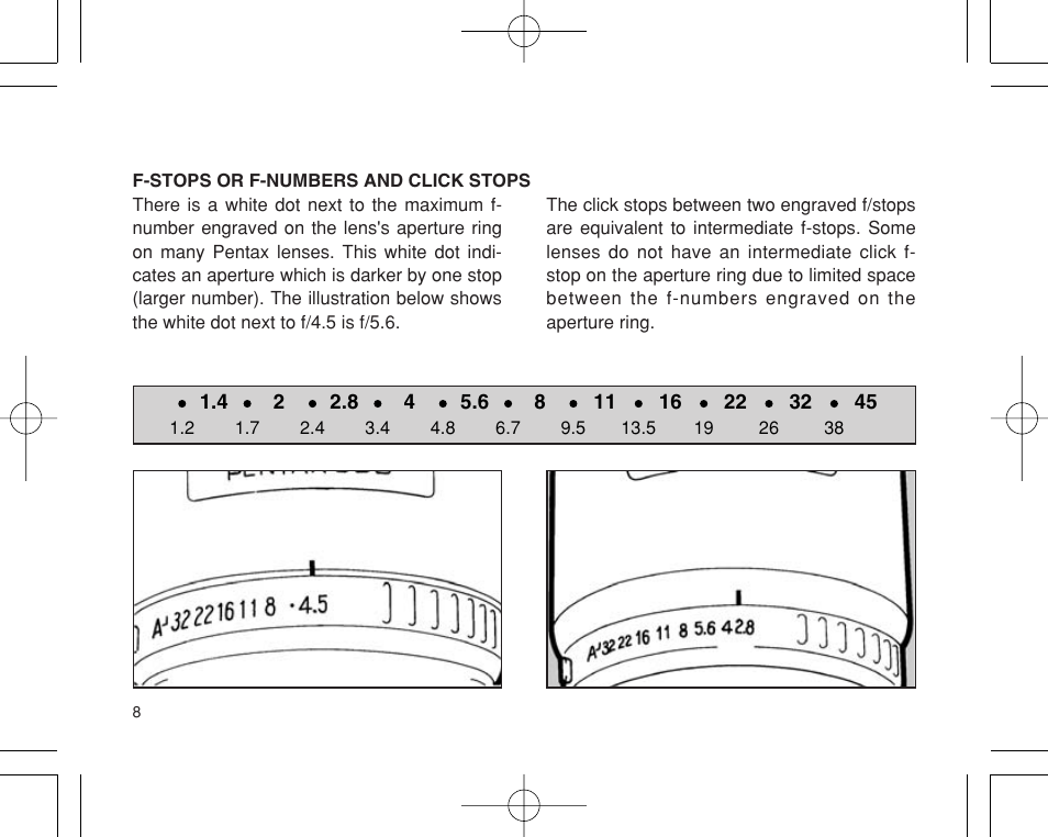 Pentax INTERCHANGEABLE LENS User Manual | Page 10 / 44