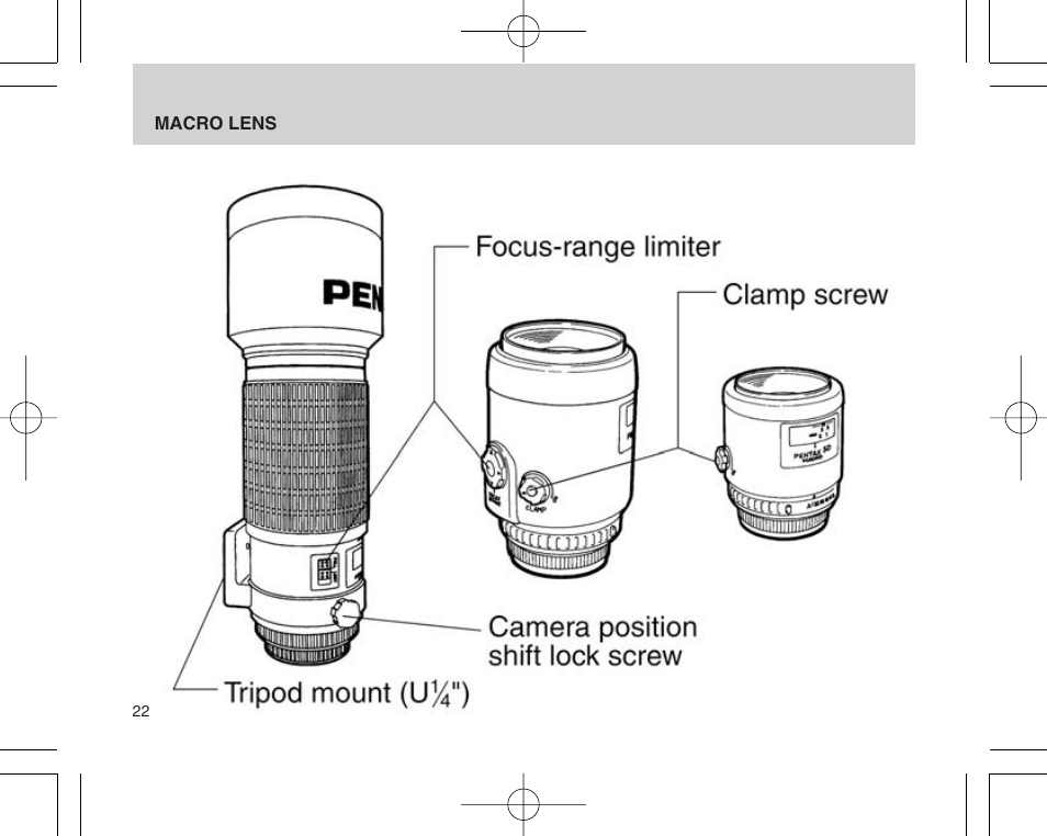 Pentax INTERCHANGEABLE LENS User Manual | Page 24 / 44