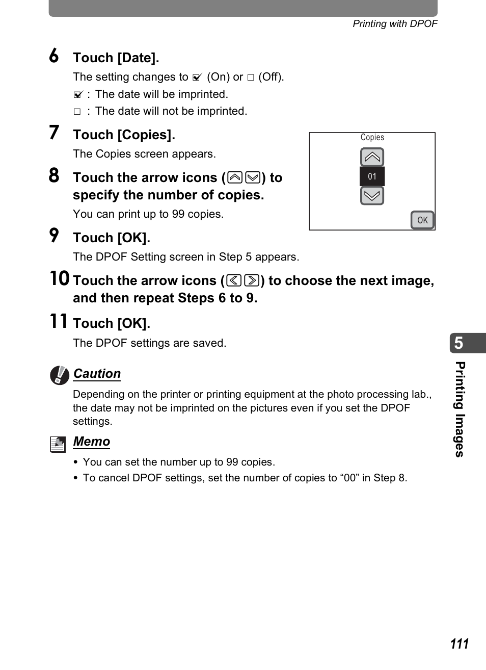 Pentax Optio T10 User Manual | Page 113 / 163