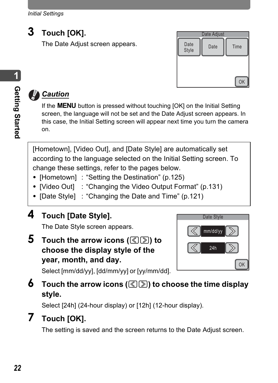 Pentax Optio T10 User Manual | Page 24 / 163