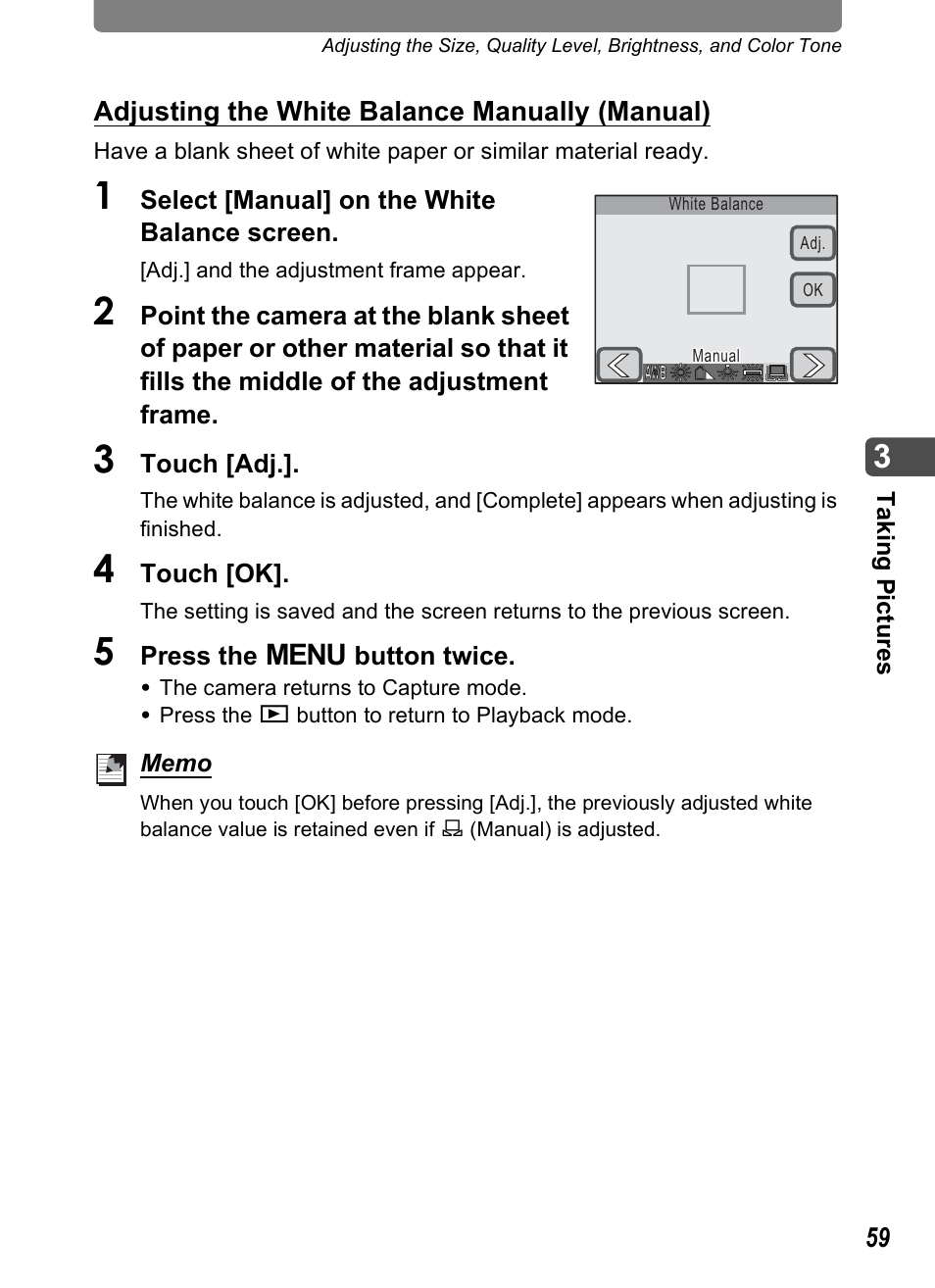Pentax Optio T10 User Manual | Page 61 / 163