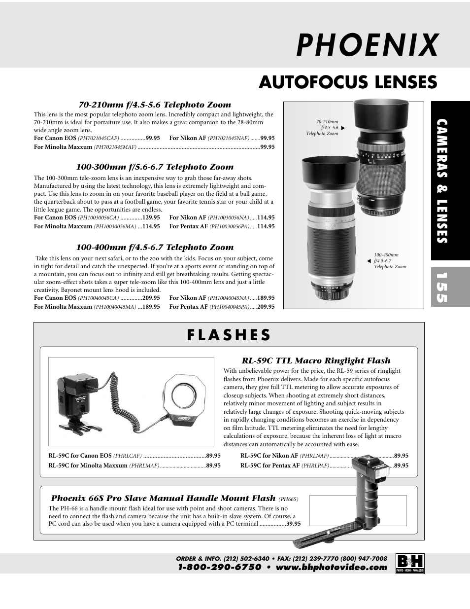 Autofocus lenses, Cameras & lenses 155 | Pentax CAMERAS & LENSES ZX-M User Manual | Page 18 / 56