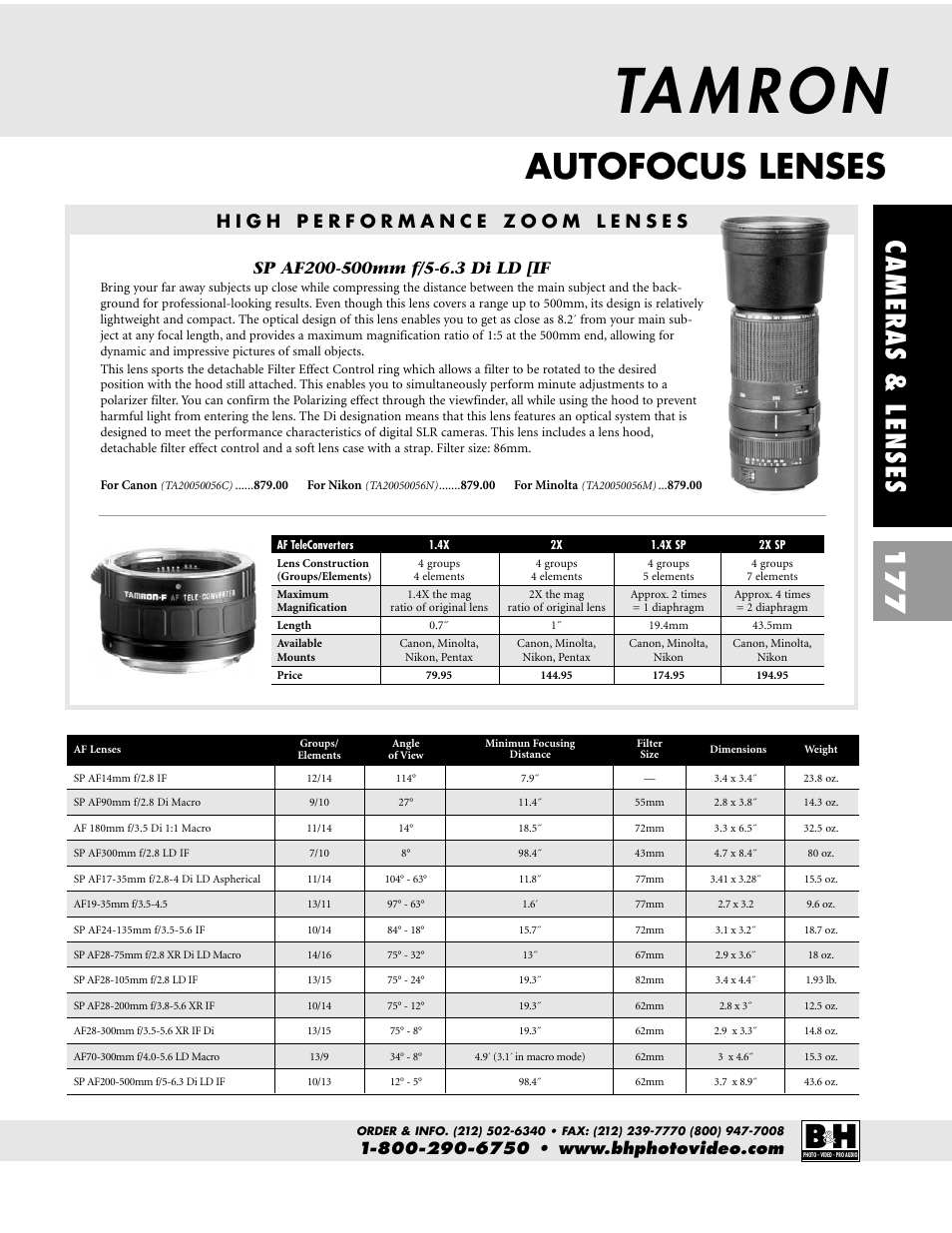 Autofocus lenses, Cameras & lenses 177 | Pentax CAMERAS & LENSES ZX-M User Manual | Page 40 / 56